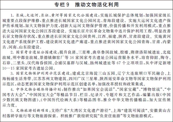 文物保护和科技创新规划